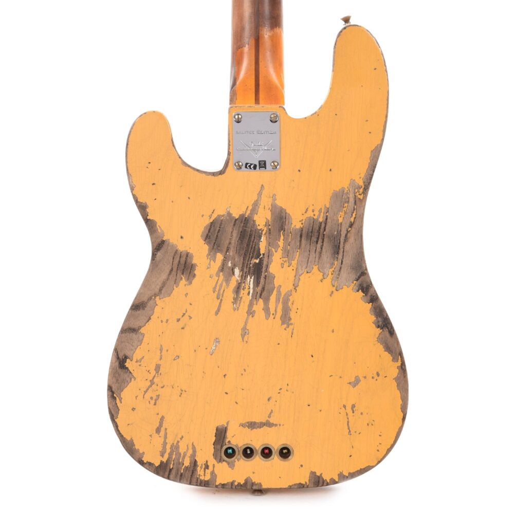 Fender Custom Shop Limited Edition 1951 Precision Bass Super Heavy Relic Aged Nocaster Blonde - My Store