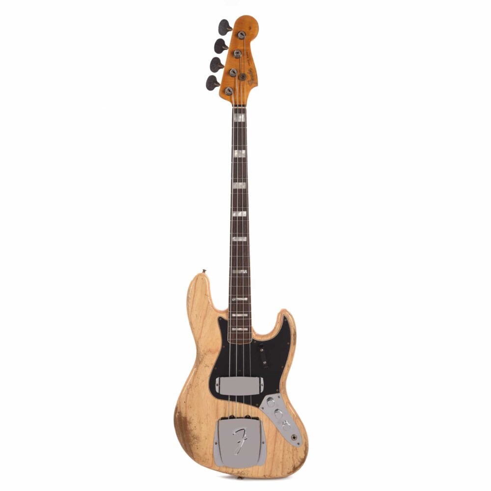 Fender Custom Shop Limited Edition Custom Jazz Bass Heavy Relic Aged Natural - My Store