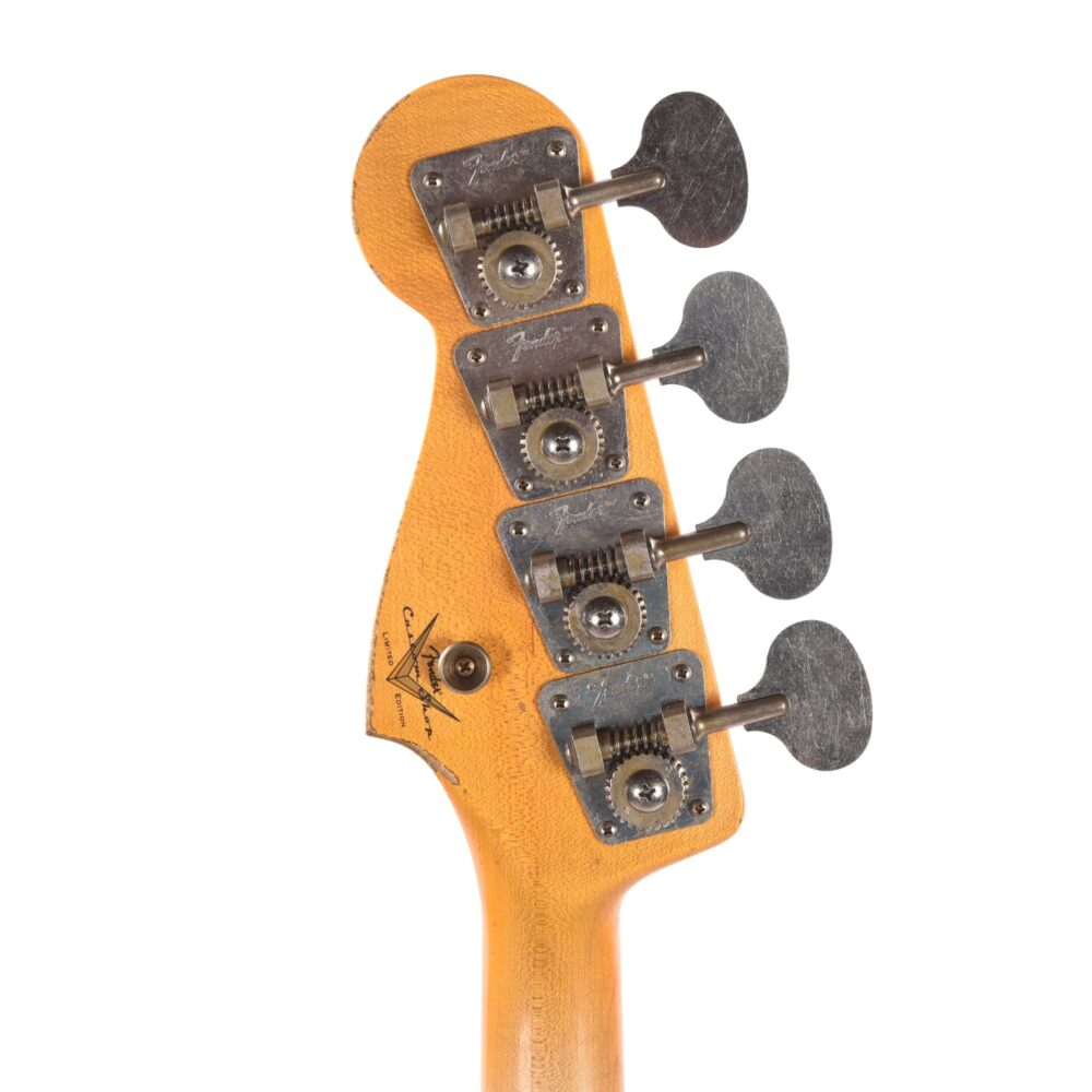 Fender Custom Shop Limited Edition Custom Jazz Bass Heavy Relic Aged Natural - My Store