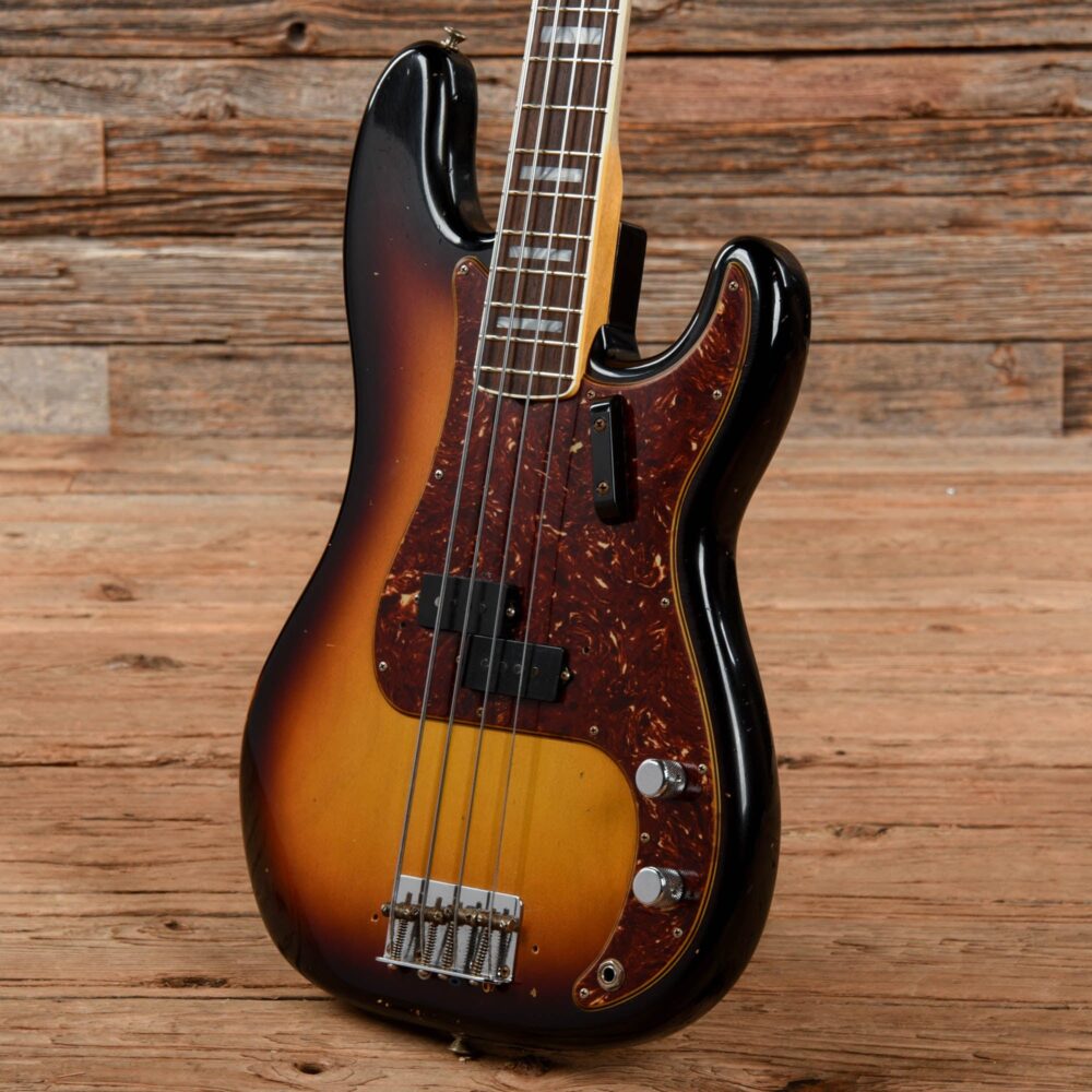Fender Custom Shop Limited Edition P Jazz Bass Journeyman Relic Sunburst 2021 - My Store