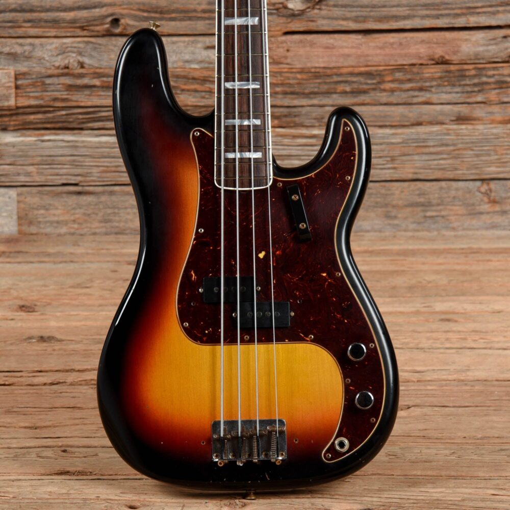 Fender Custom Shop Limited Edition PJ Bass Journeyman Relic Sunburst 2021 - My Store