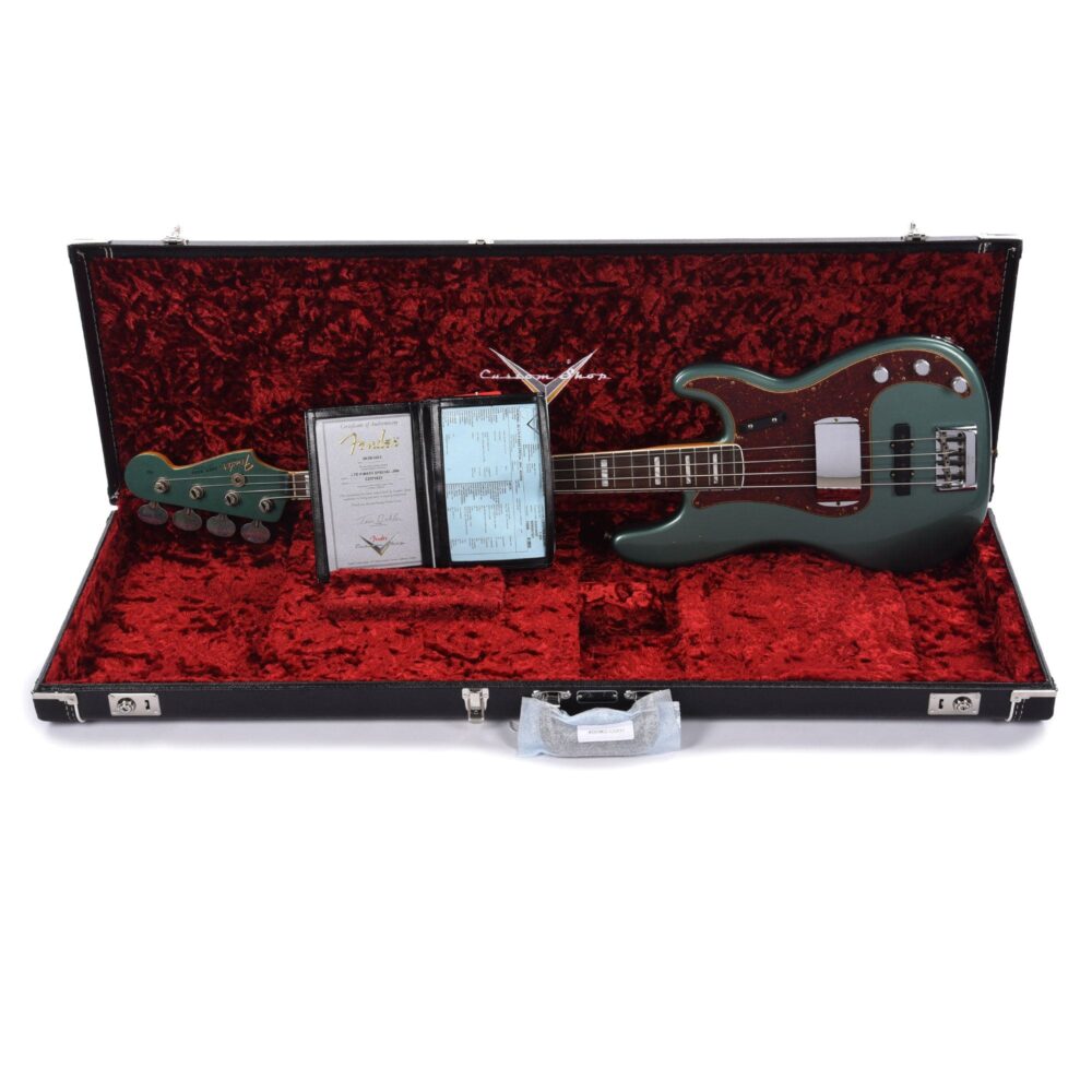 Fender Custom Shop Limited Edition Precision Bass Special Journeyman Relic Aged Sherwood Green Metallic - My Store