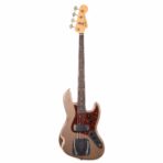 Fender Custom Shop Time Machine 1961 Jazz Bass Heavy Relic Aged Shoreline Gold - My Store