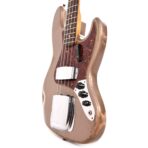 Fender Custom Shop Time Machine 1961 Jazz Bass Heavy Relic Aged Shoreline Gold - My Store