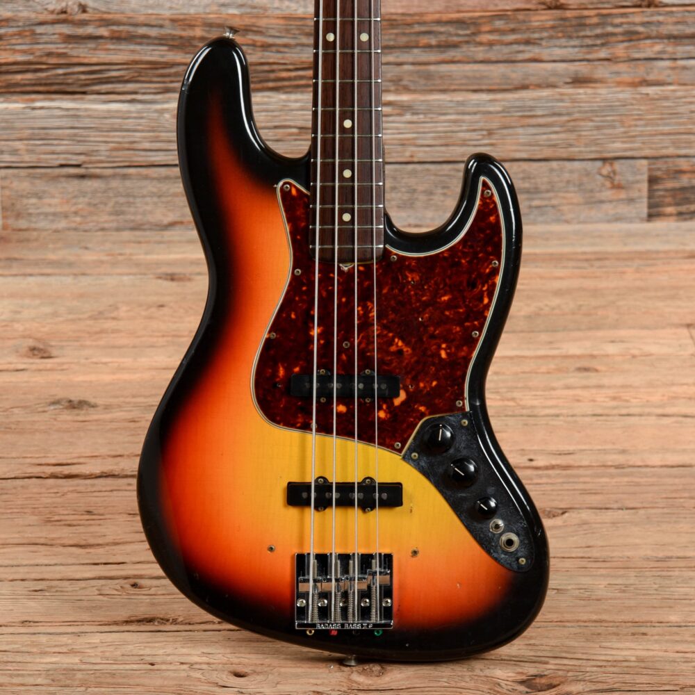 Fender Jazz Bass 3 Color Sunburst 1965 - My Store