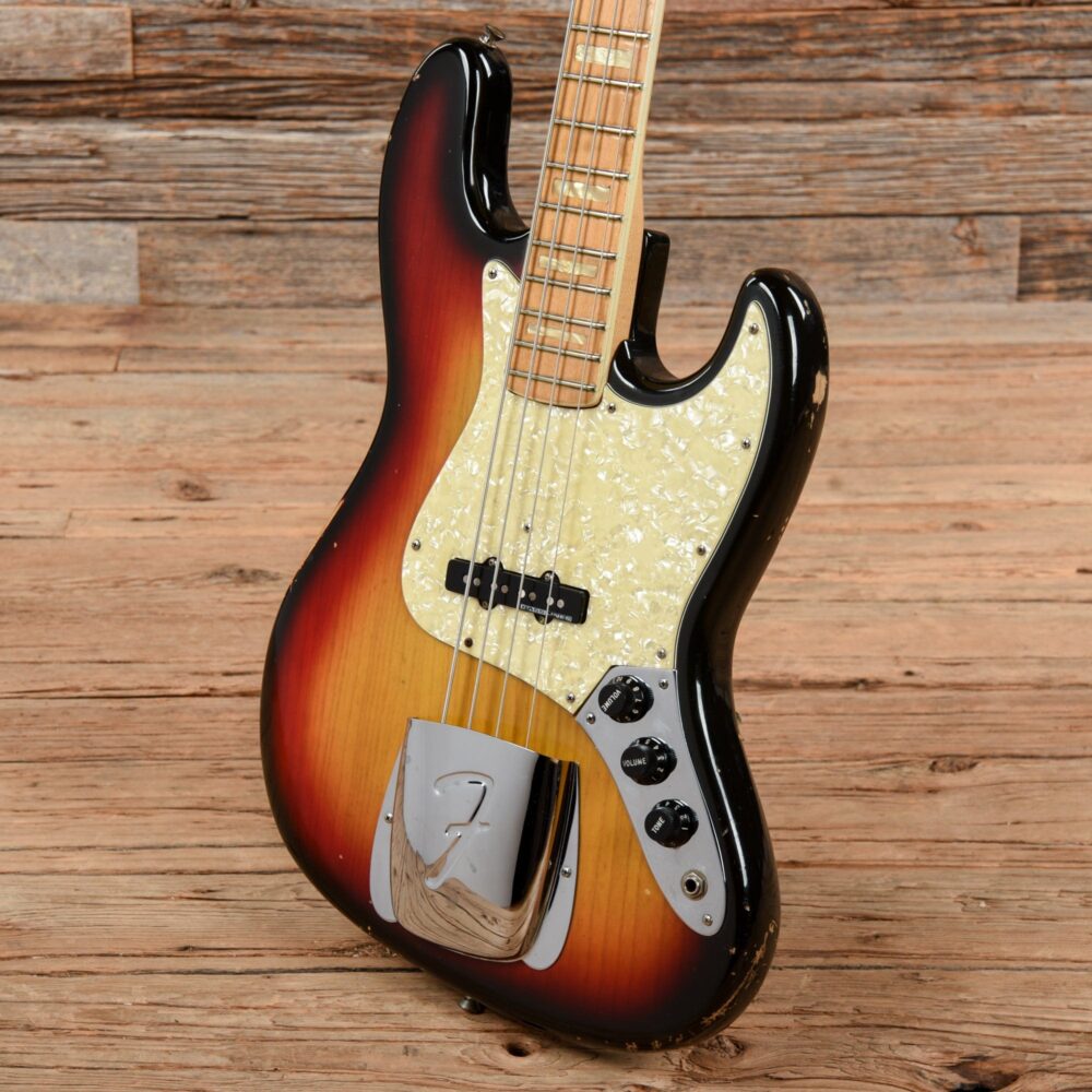 Fender Jazz Bass 3 color sunburst 1977 - My Store