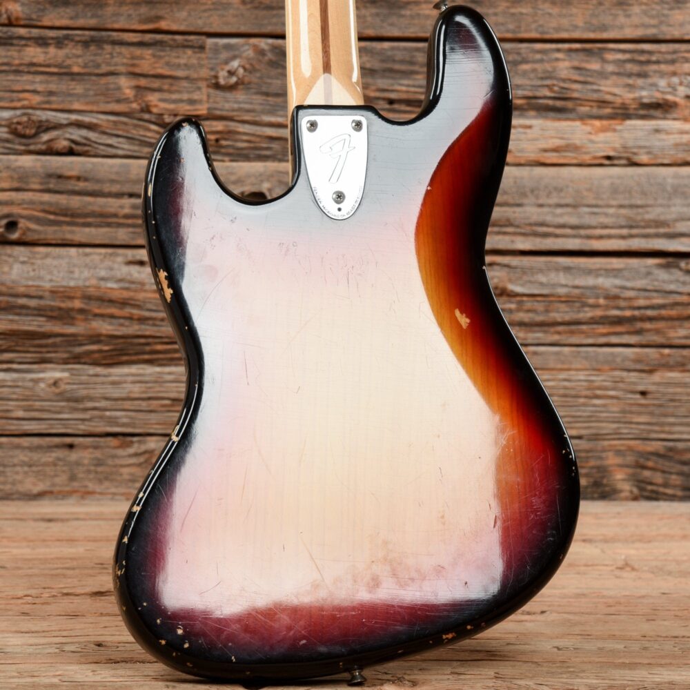 Fender Jazz Bass 3 color sunburst 1977 - My Store