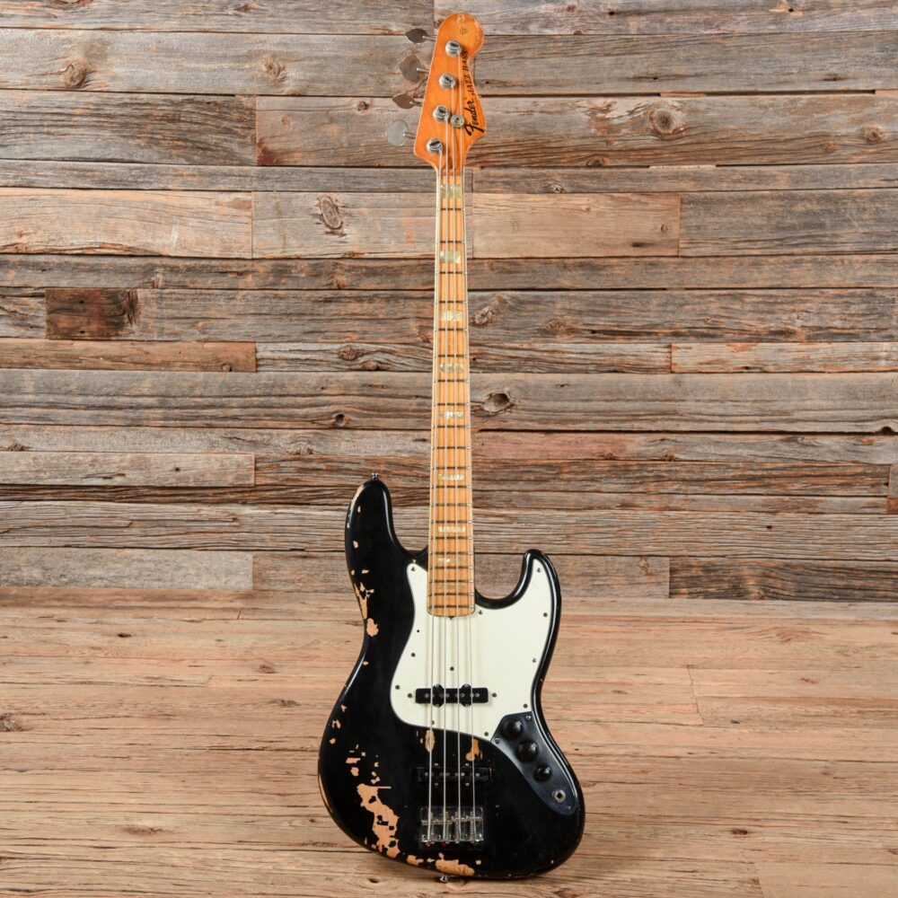 Fender Jazz Bass Black 1974 - My Store