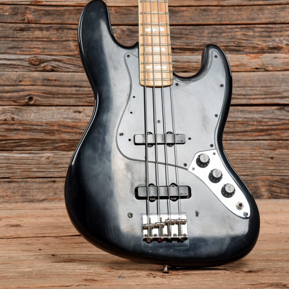 Fender Jazz Bass Black 1977 - My Store