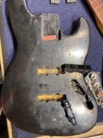 Fender Jazz Bass Black Refin 1966 - My Store