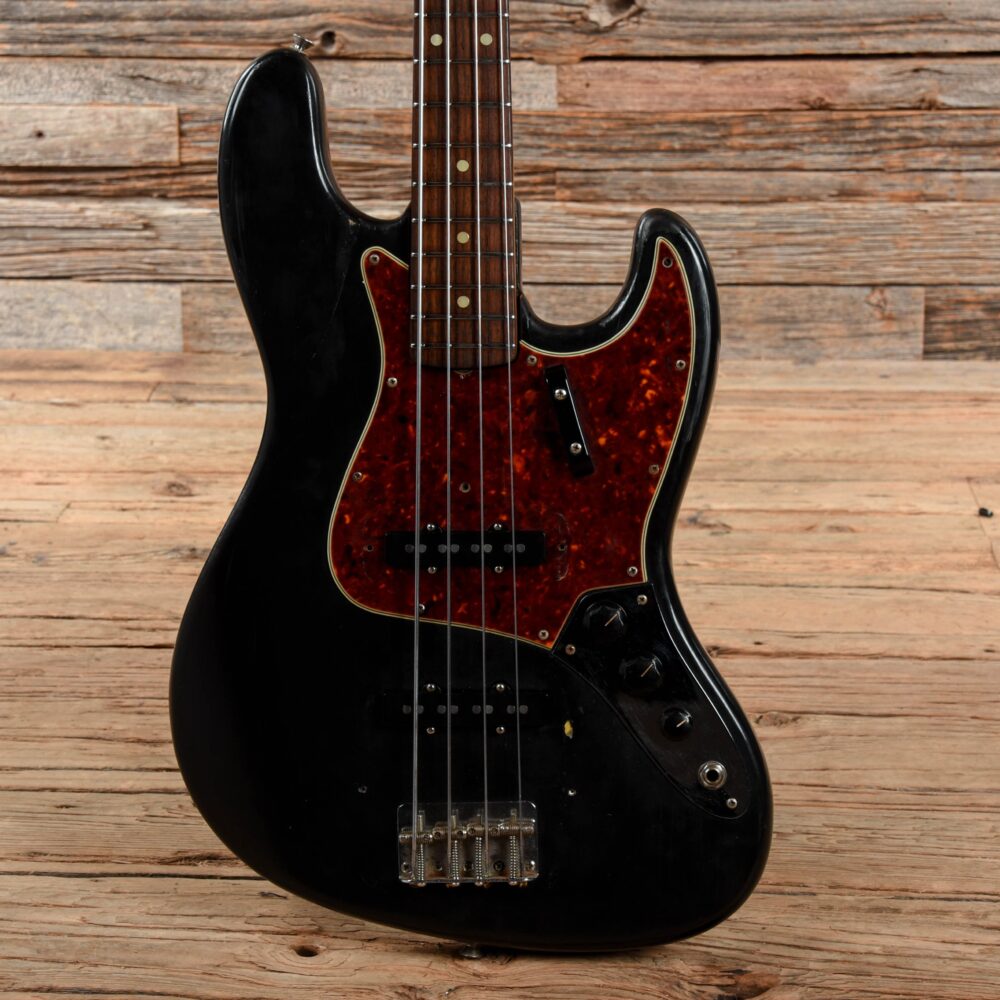 Fender Jazz Bass Black Refin 1966 - My Store