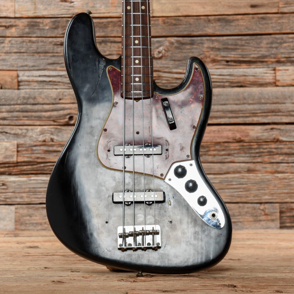 Fender Jazz Bass Black Refin 1966 - My Store