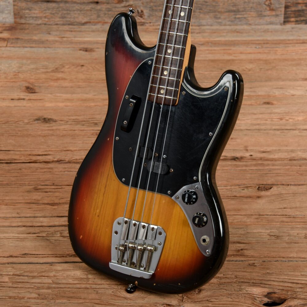 Fender Mustang Bass Sunburst 1977 - My Store