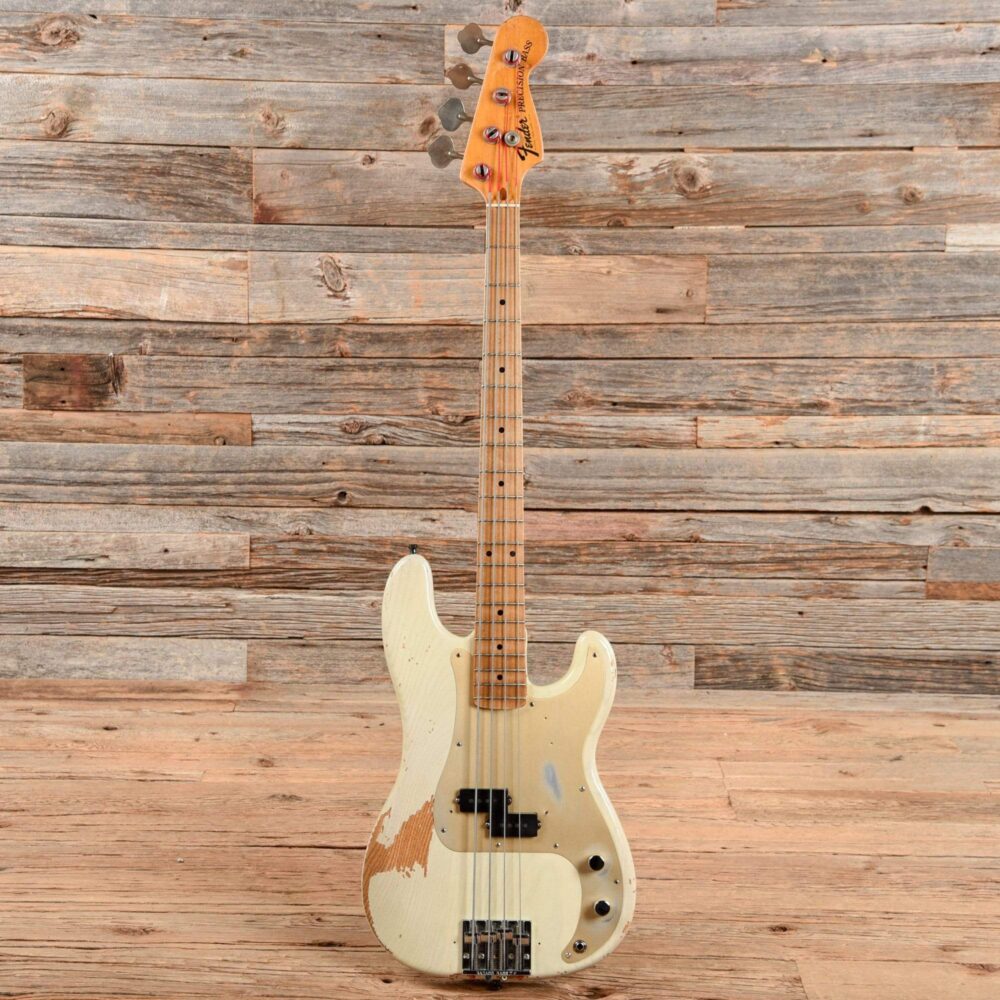 Fender Precision Bass Blonde Refin 1973 - My Store