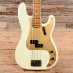 Fender Precision Bass Olympic White Refin 1958 - My Store