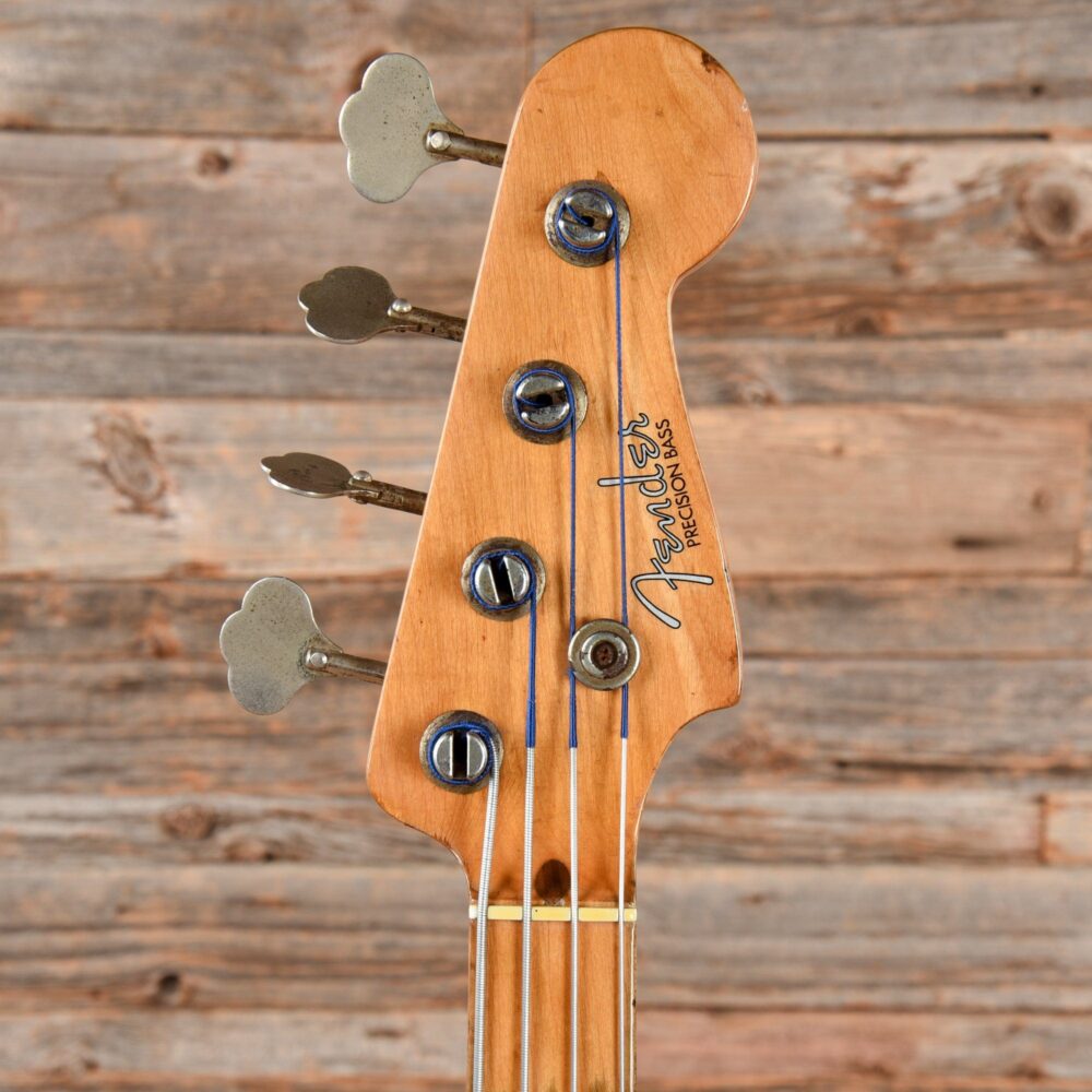 Fender Precision Bass Olympic White Refin 1958 - My Store