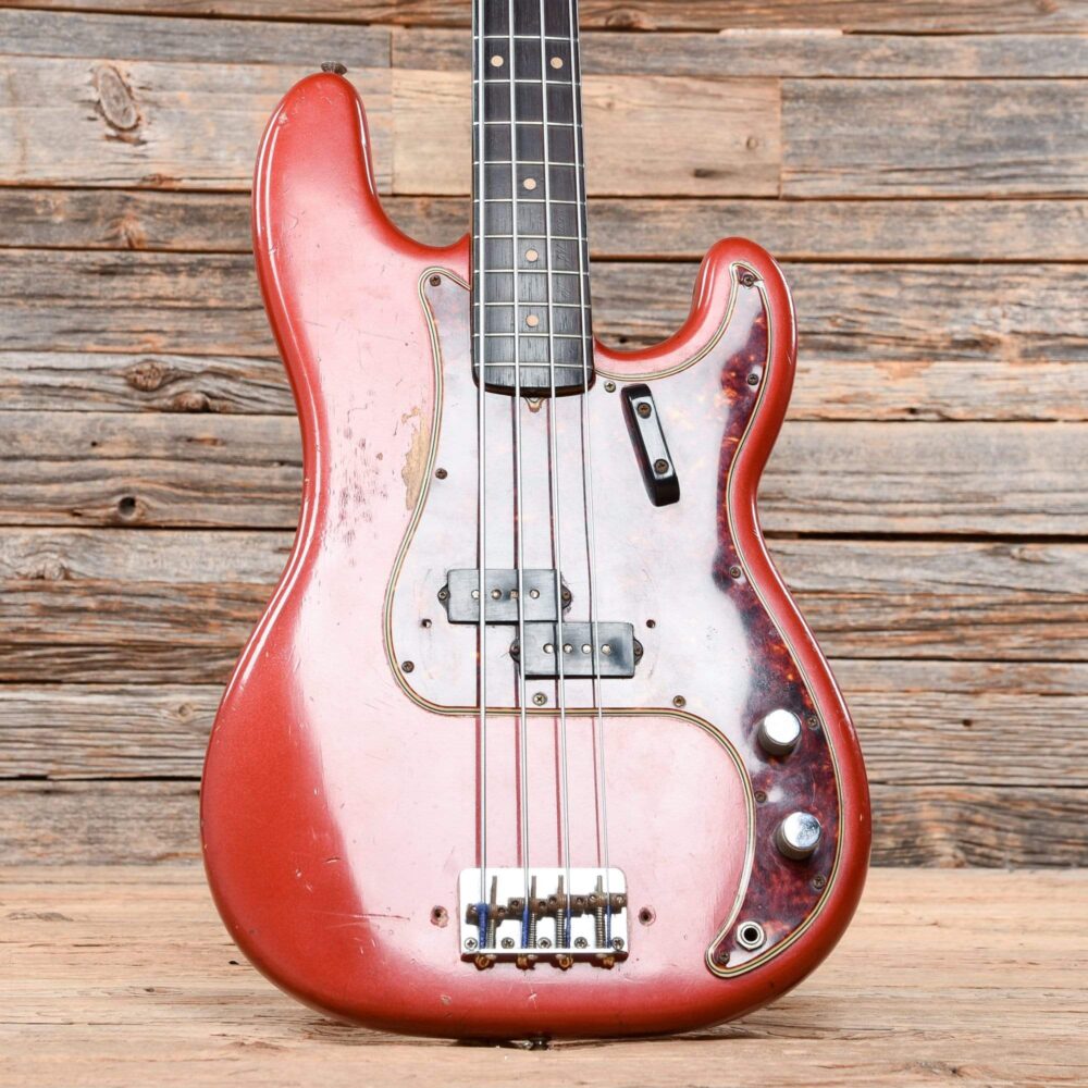 Fender Precision Bass Red Refin 1961 - My Store