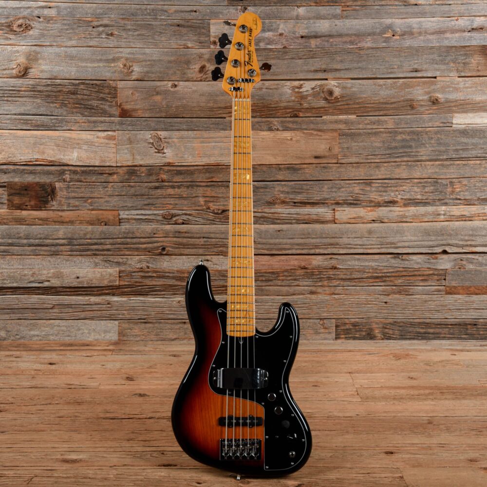 Fender Marcus Miller Artist Series Signature Jazz Bass V Sunburst 2014 - My Store