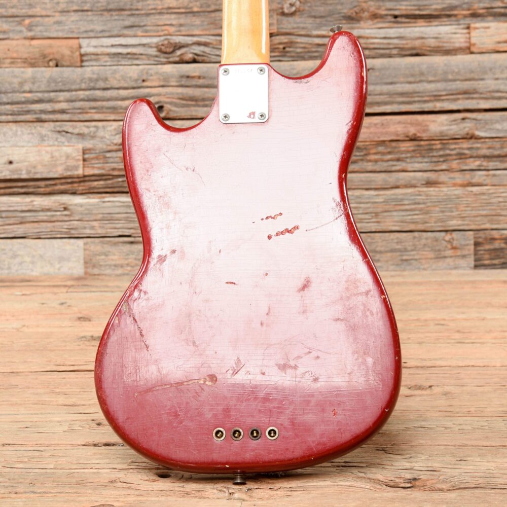 Fender Mustang Bass Dakota Red 1967 - My Store
