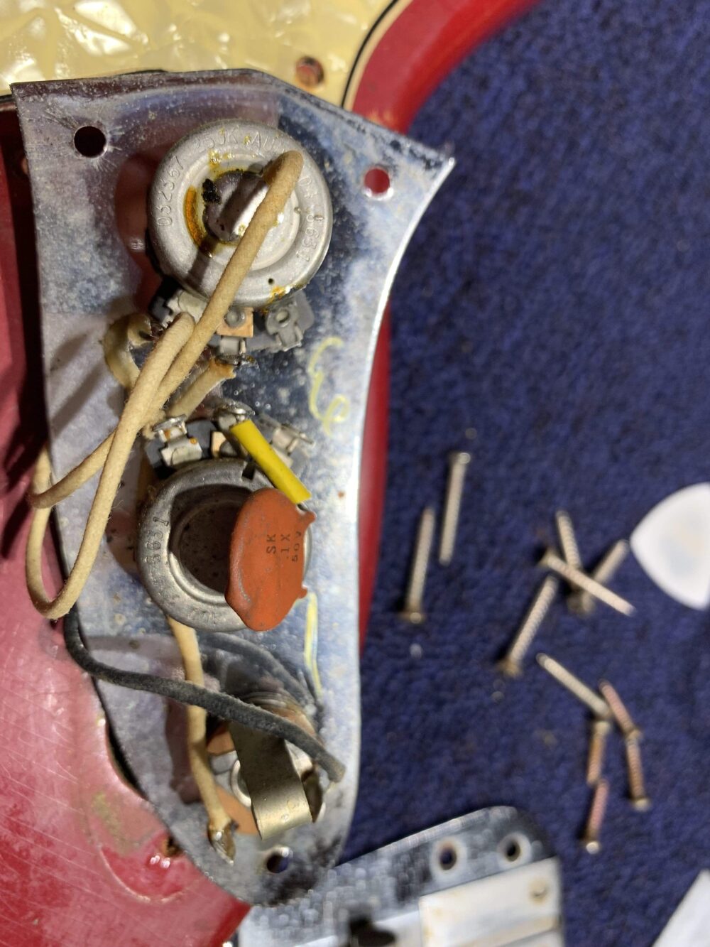 Fender Mustang Bass Dakota Red 1967 - My Store