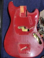 Fender Mustang Bass Dakota Red 1967 - My Store