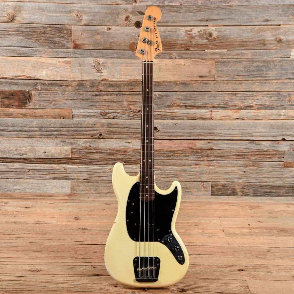 Fender Mustang Bass Olympic White 1978 - My Store