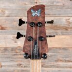 Fodera Viceroy Deluxe 4 Burmese Sal Top Roasted Ash Body w/Birdseye Maple Fingerboard - My Store