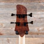 Fodera Viceroy Deluxe 4 Burmese Sal Top Roasted Ash Body w/Birdseye Maple Fingerboard - My Store