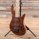 Fodera Viceroy Deluxe 4 Burmese Sal Top Roasted Ash Body w/Birdseye Maple Fingerboard - My Store