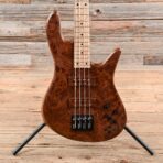 Fodera Viceroy Deluxe 4 Burmese Sal Top Roasted Ash Body w/Birdseye Maple Fingerboard - My Store