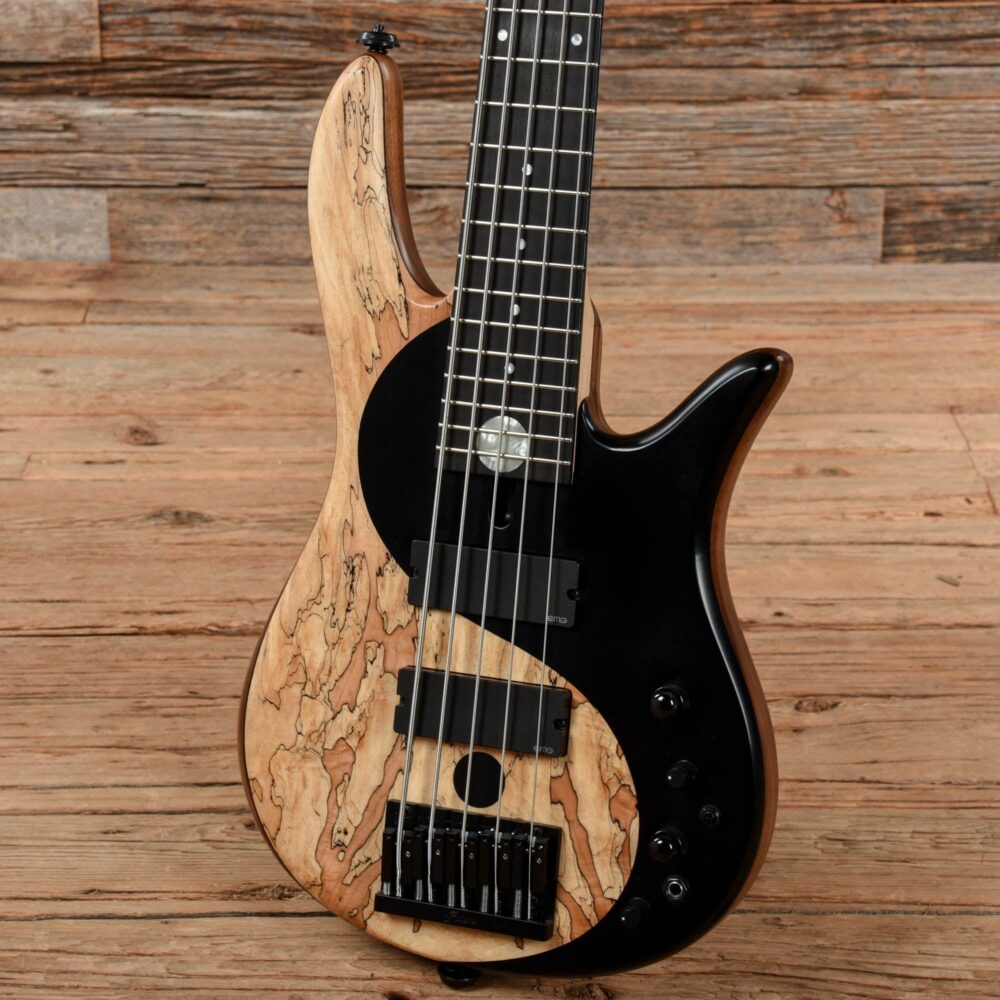 Fodera Yin Yang Standard Spalted Maple Natural 2018 - My Store
