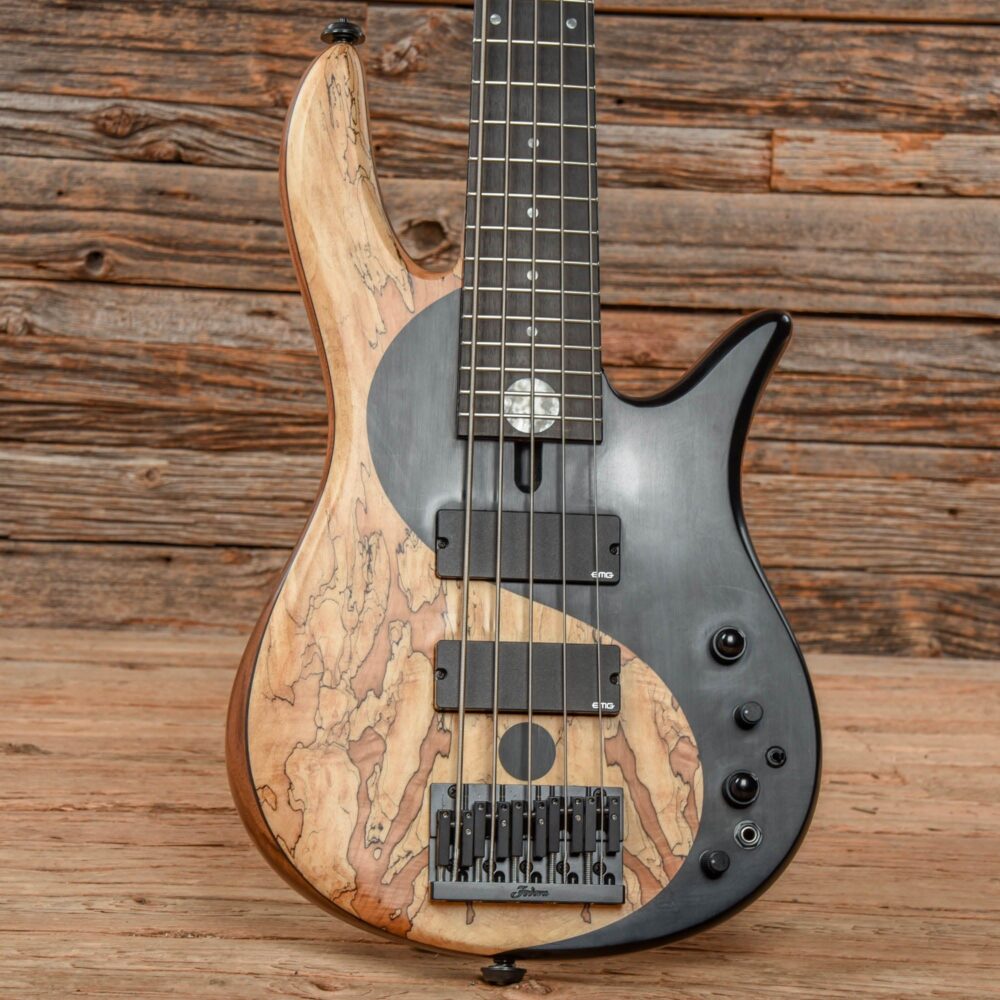 Fodera Yin Yang Standard Spalted Maple Natural 2018 - My Store