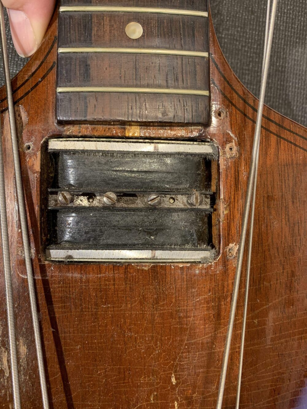 Gibson EB-1 Electric Bass Dark Mahogany 1958 - My Store