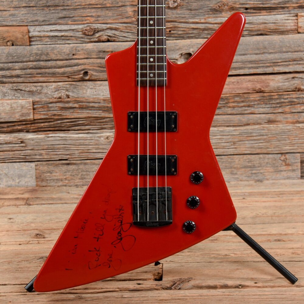 Gibson Explorer Bass Red 1985 - My Store