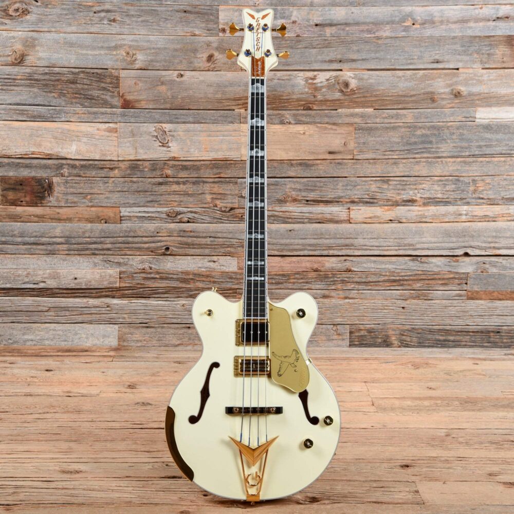 Gretsch G6136B-TP Tom Petersson Signature Falcon Bass White 2017 - My Store
