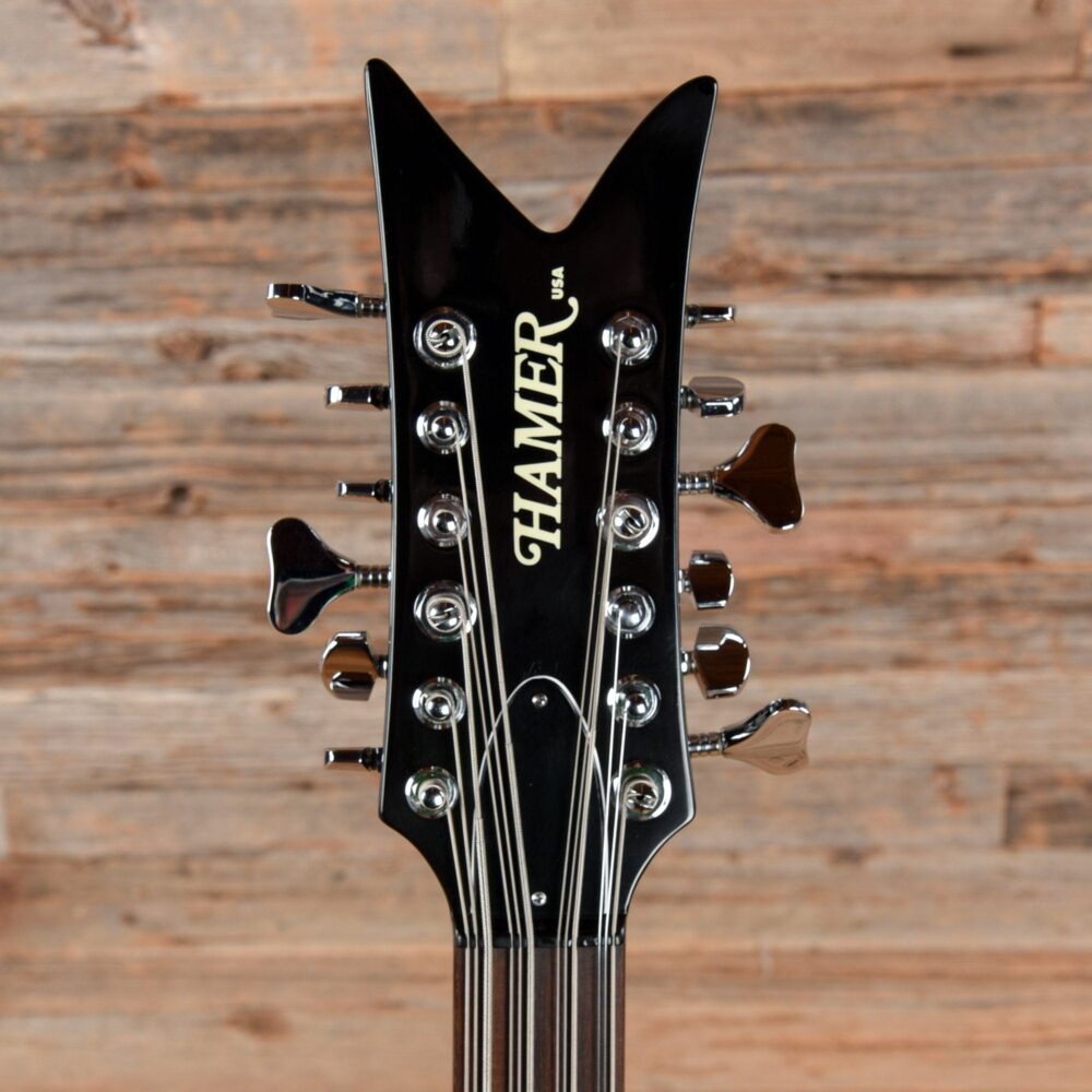 Hamer B12-L Chaparral 12-String Bass Black 1994 - My Store