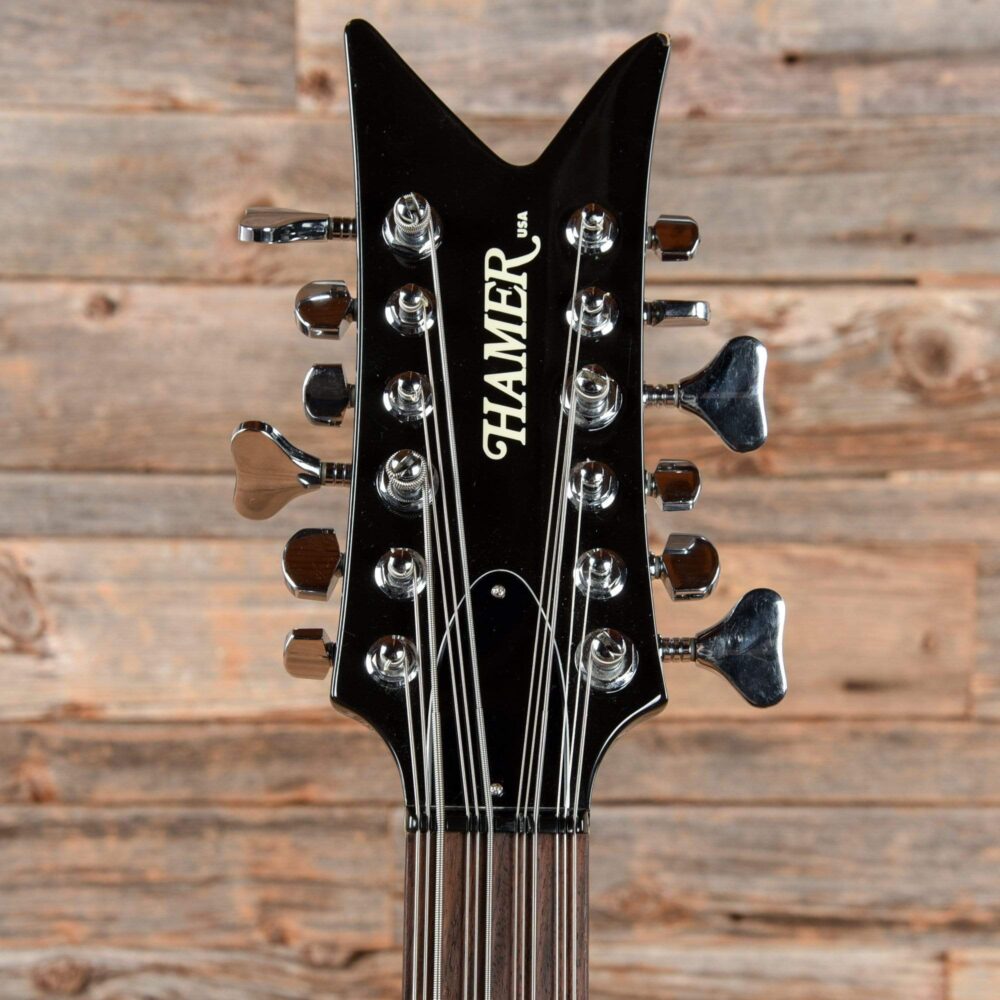 Hamer B12-L Chaparral 12-String Bass Black 1999 - My Store