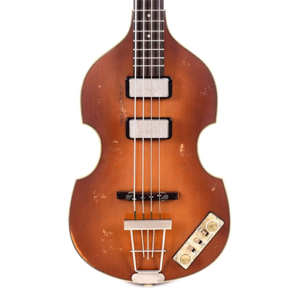 Hofner 1961 Reissue Violin Bass Vintage Aged Sunburst - My Store
