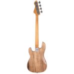 La Bella Olinto Black Limba Bass Transparent Matte w/Gold Anodized Pickguard - My Store