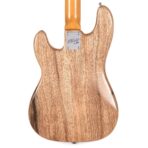La Bella Olinto Black Limba Bass Transparent Matte w/Gold Anodized Pickguard - My Store
