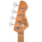 La Bella Olinto Black Limba Bass Transparent Matte w/Gold Anodized Pickguard - My Store