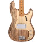 La Bella Olinto Black Limba Bass Transparent Matte w/Gold Anodized Pickguard - My Store