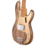 La Bella Olinto Black Limba Bass Transparent Matte w/Gold Anodized Pickguard - My Store