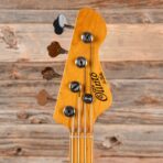 La Bella Olinto Black Limba Bass Transparent Matte w/Gold Anodized Pickguard - My Store