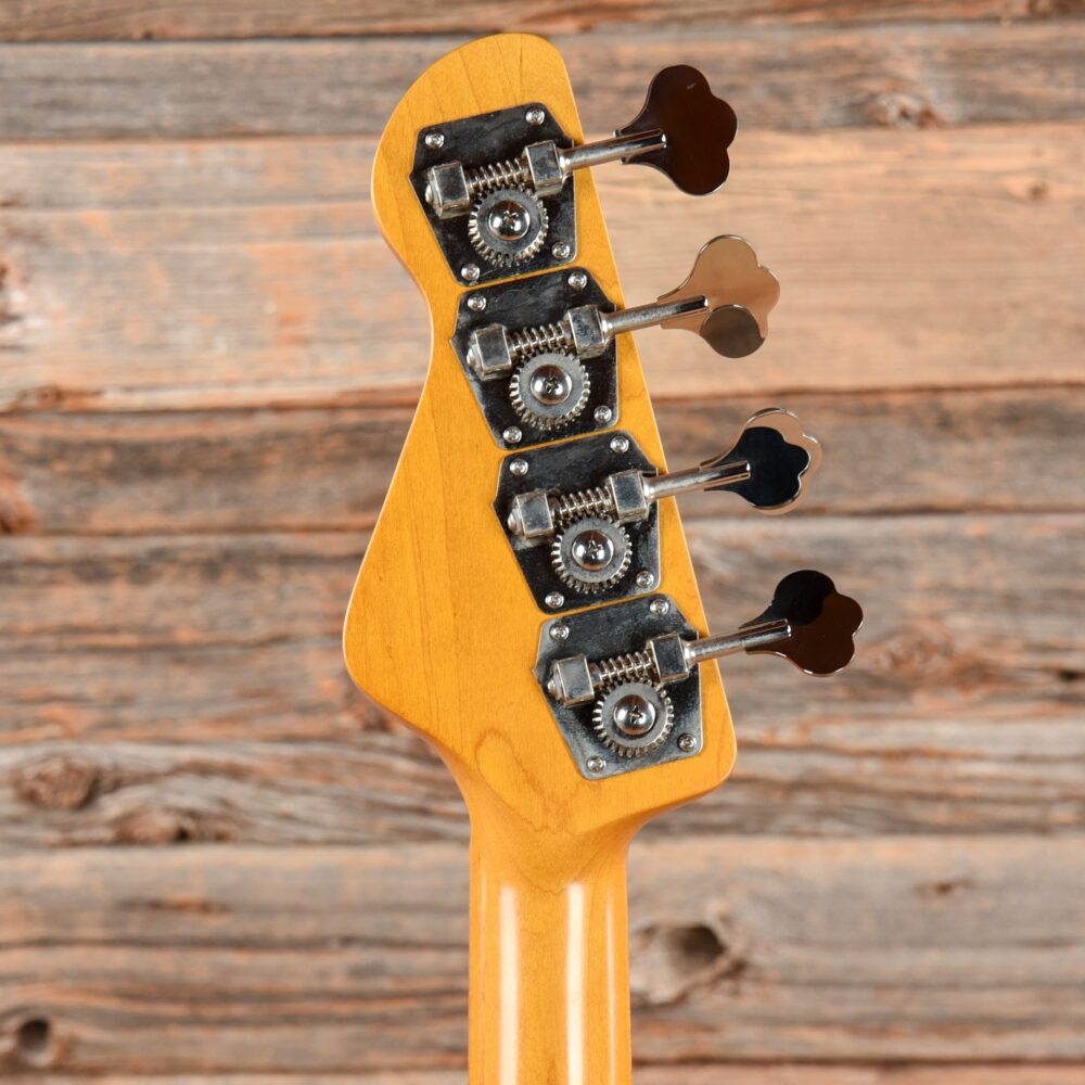 La Bella Olinto Black Limba Bass Transparent Matte w/Gold Anodized Pickguard - My Store