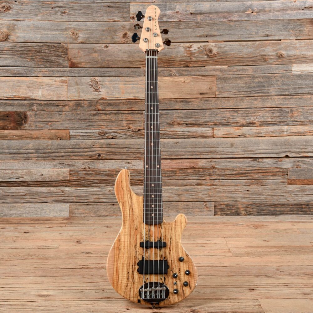 Lakland 5594 Deluxe Spalted Maple Top 5-String Bass Natural 2021 - My Store