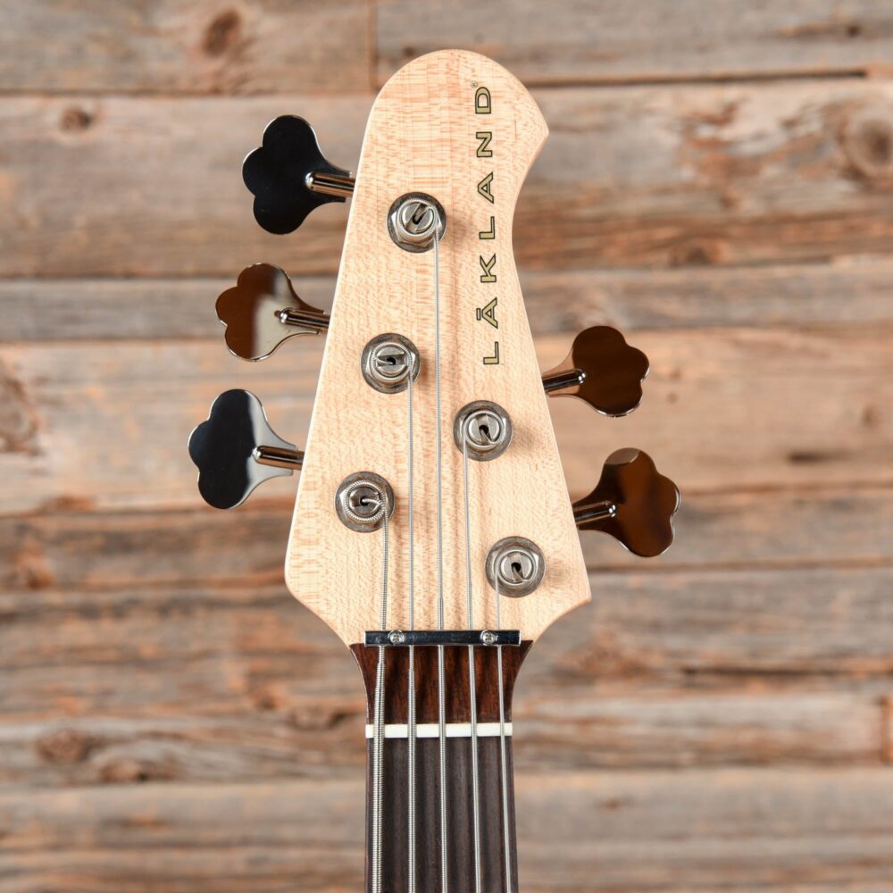 Lakland 5594 Deluxe Spalted Maple Top 5-String Bass Natural 2021 - My Store