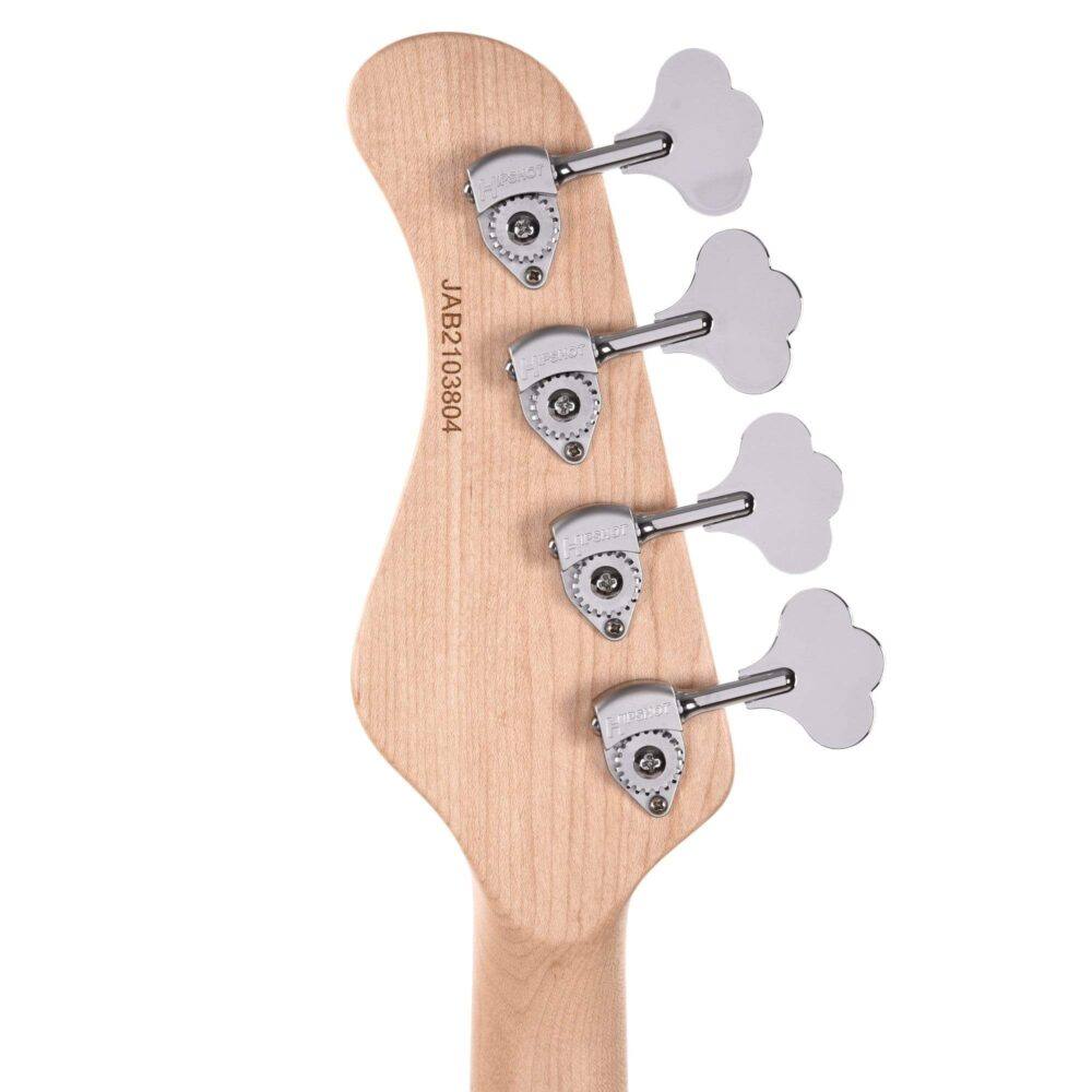 Mayones Jabba Custom BB 4-String Buckeye Burl Natural Gloss - My Store