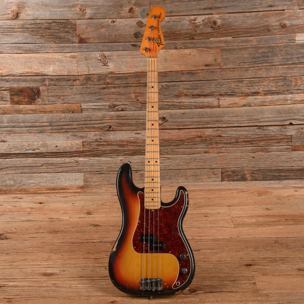 Fender Precision Bass w/Maple Cap Neck Sunburst 1970 - My Store