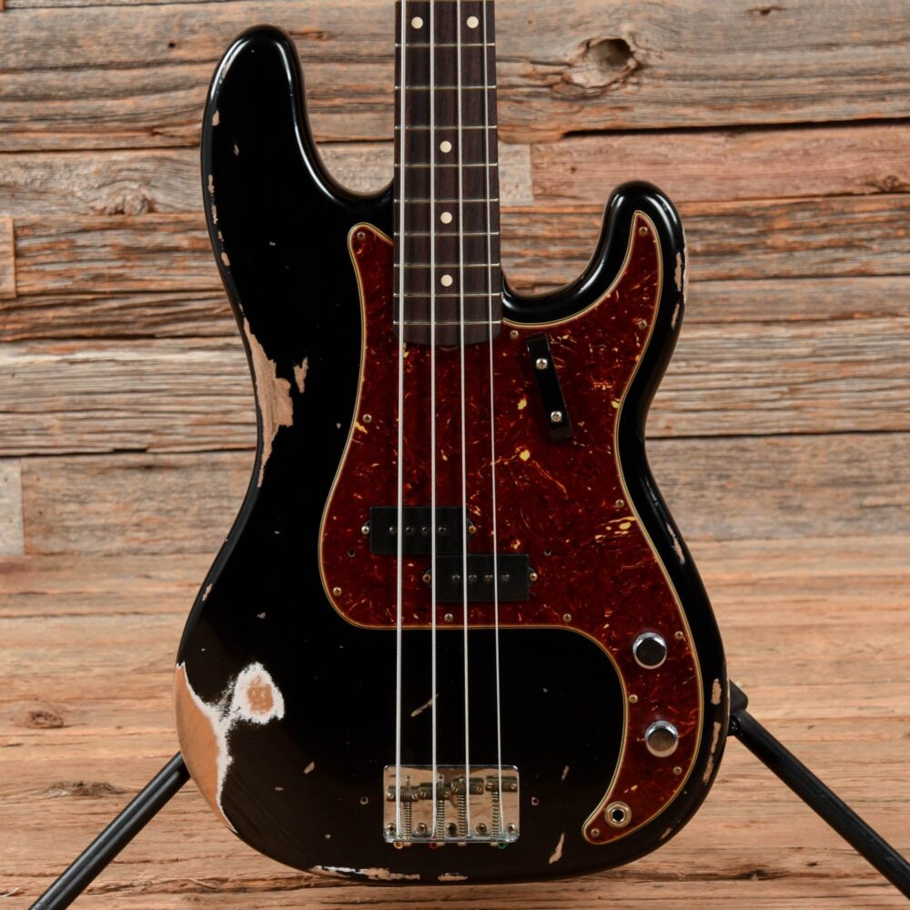 Fender Custom Shop '63 Precision Bass Heavy Relic Black 2022 - My Store